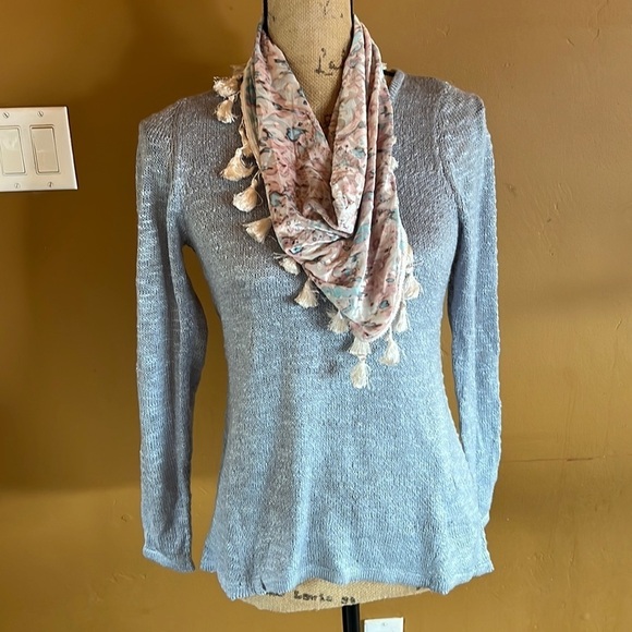 NWT Live and Let Live Sweater w/ Scarf Size PS - Picture 1 of 7